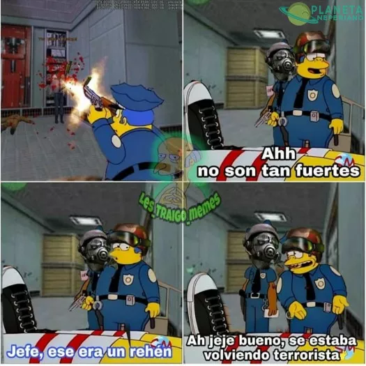 De seguro el rehén tenia alta pinta de musulmán :v