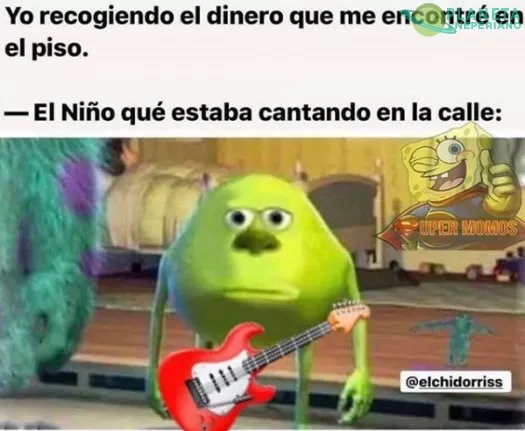 pobre niño pero un peso es un peso 
