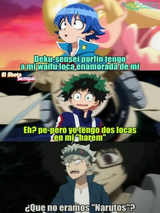 Waifus locas, una condición más para ser prota shonen en estos dias