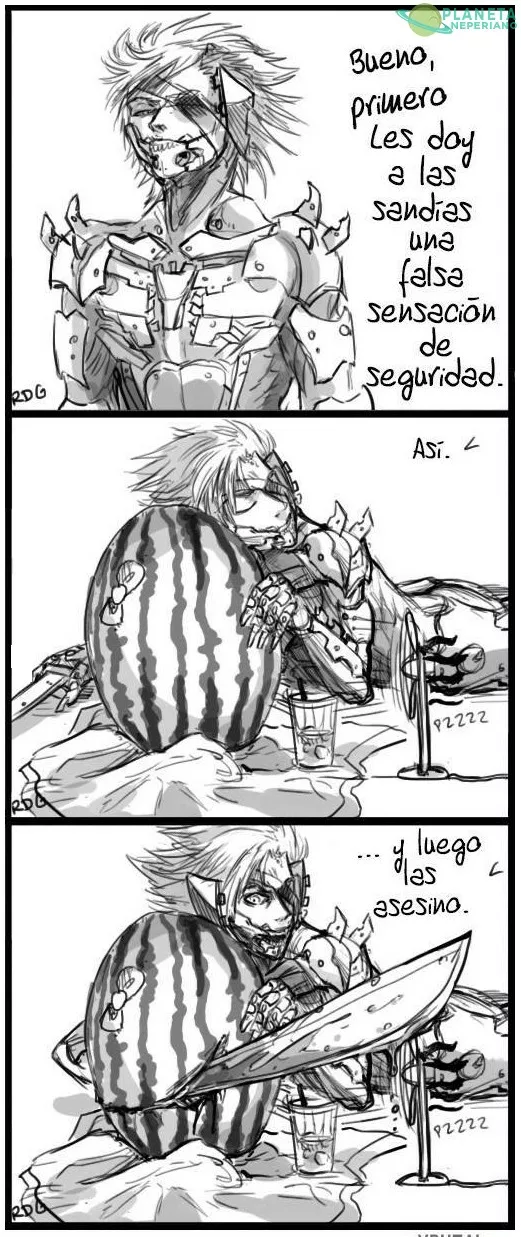 raiden ama destrozar Sandias