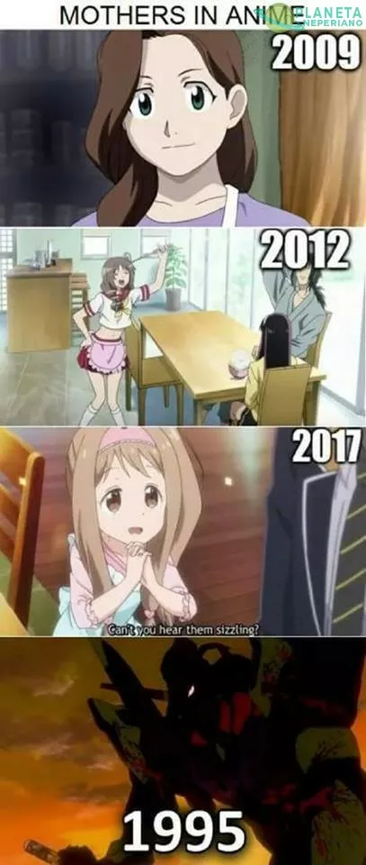 Madres en el anime