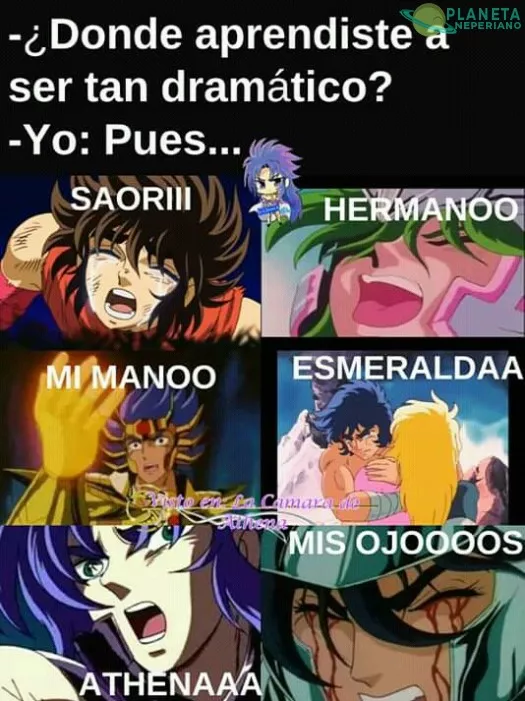 Consecuencias de ver Saint Seiya