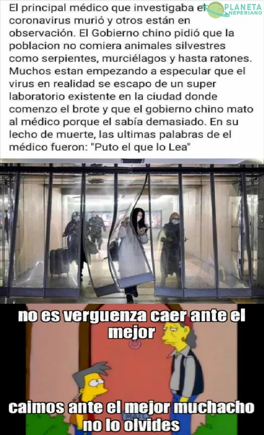 Lo sospeché desde un principio...