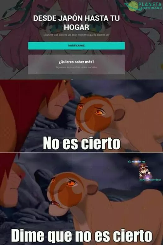 En ese momento, crunchyroll sintió el verdadero terror