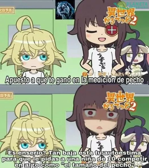 Que bajo has caído, Megumin...