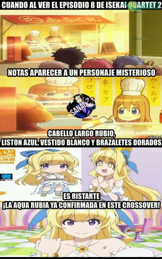 Isekai Quartet 3 garantizado cortesía Rista-sama