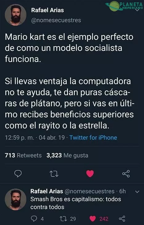 Mario Kart es Socialismo