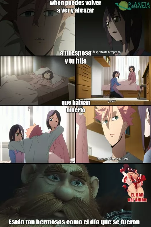 lo peor es que solo es un sueño .-.