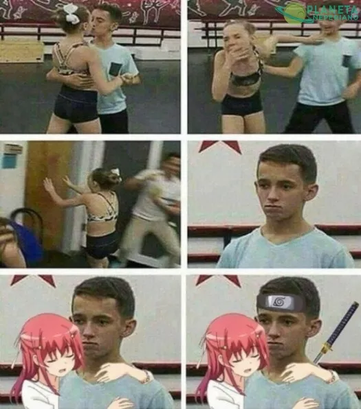 Se puede ver justo el cuadro de cuando se le rompe el corazon... 