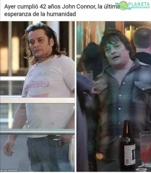 Dijeron que iba a destruir a la Skynet y ahora lo veo ahí esforzándose por respirar