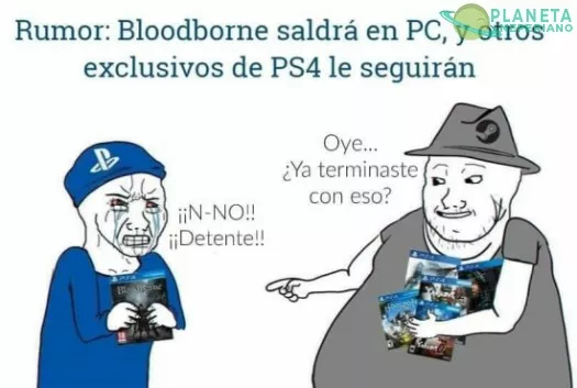 Ese gordo seria capaz... con tal de seguir evitando HL3