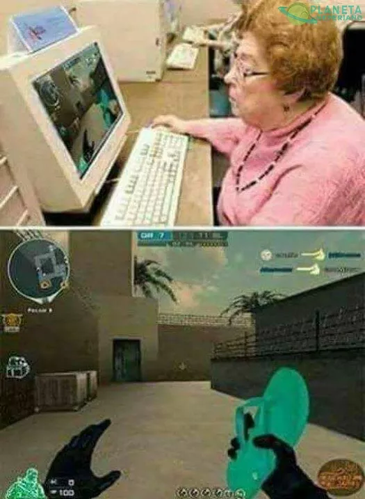 Muy chetada esa arma