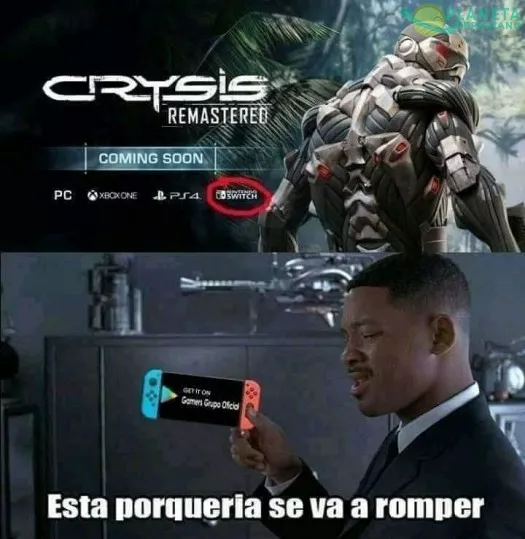 NUEVA LEY GAMER... TENER UN EXTINTOR PARA JUEGOS DE CRYTEK