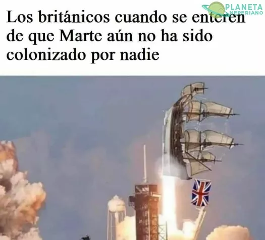 Que raro usualmente esperan a que ya esté colonisado 