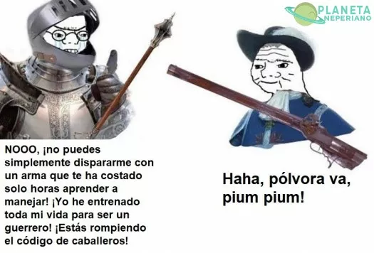 ¡JA!... llora la edad feudal