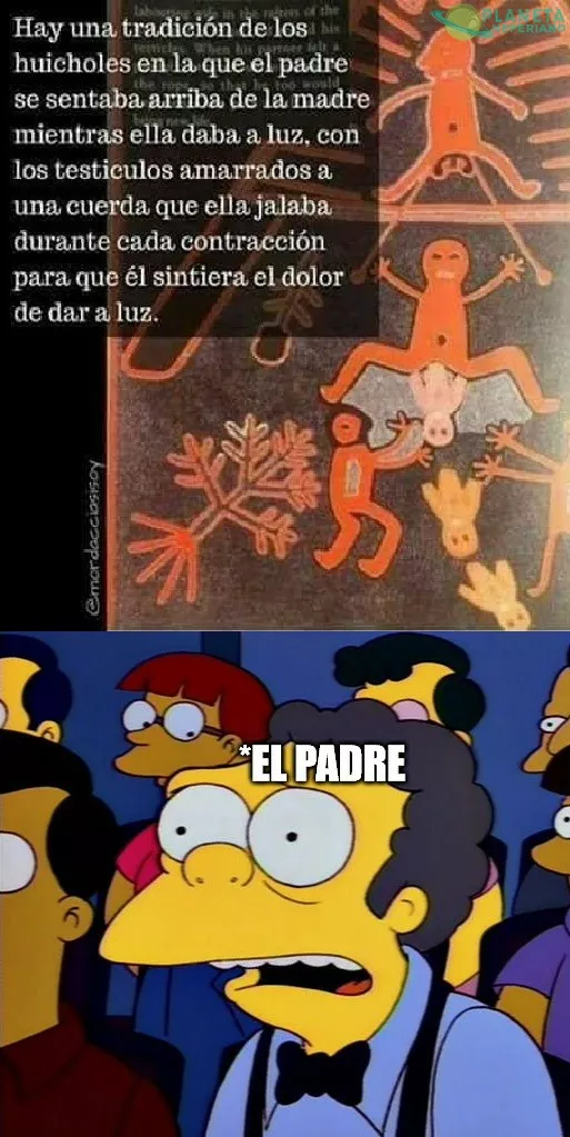 F por esos testiculos