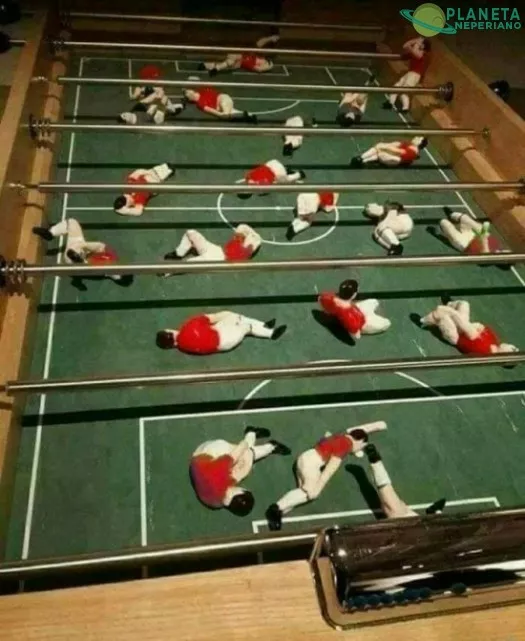 Metegol inspirado en Neymar