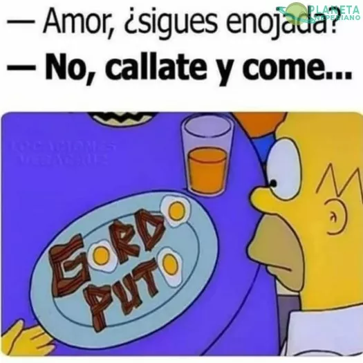 Que comida tan sincera