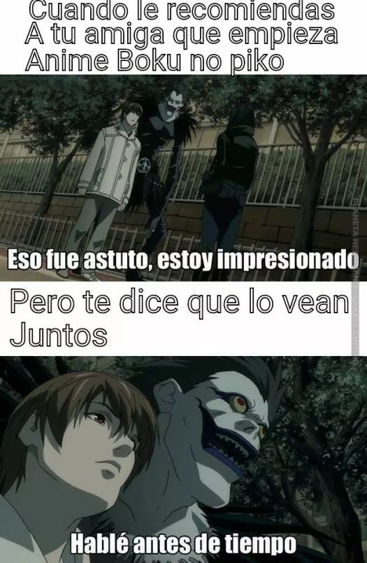 Creo que fue mala idea 