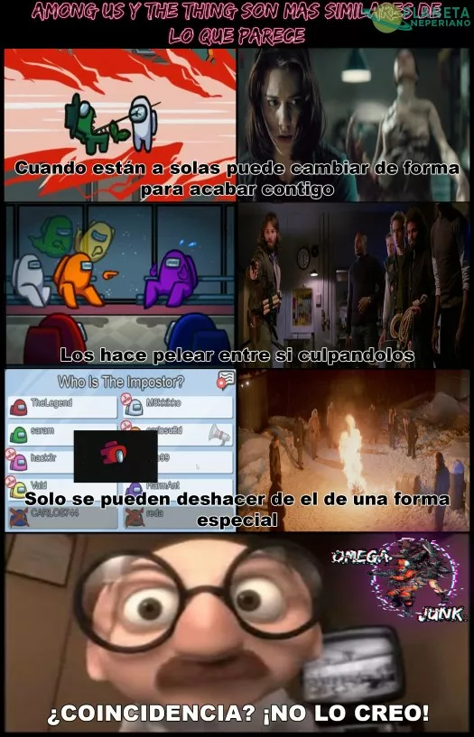 puede que cuando llege a salir este meme (si sale) ya haya pasado de moda pero vean The Thing :v 