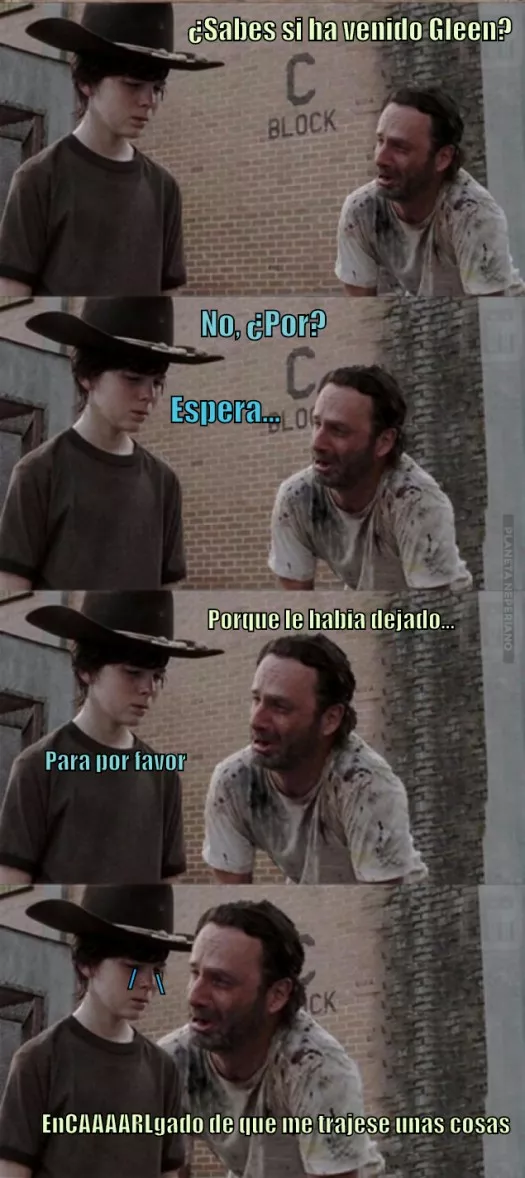 Carl vuelve al ataque