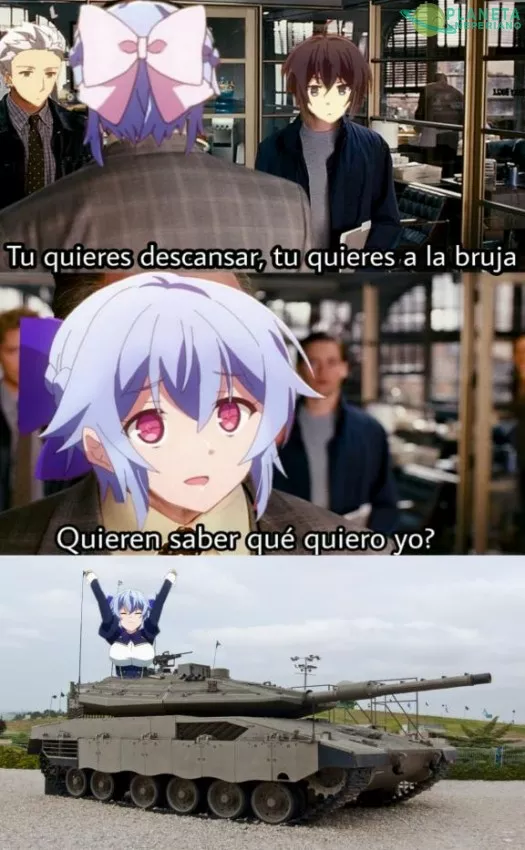 EL MEJOR DESEO, NO HAY NADA COMO UN TANQUE :V