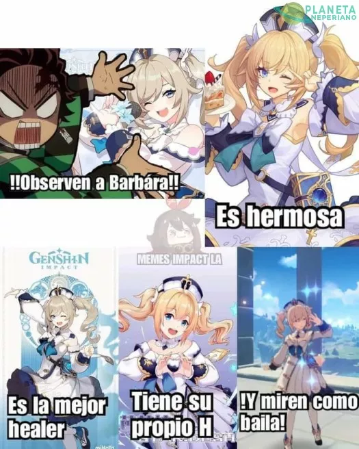 Todos tenemos claro de quien es la besto waifu de Genshin Impact