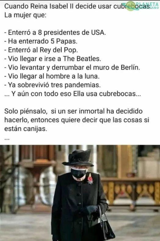 Isabel II inmortal