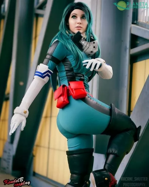 Buen cosplay de Deku