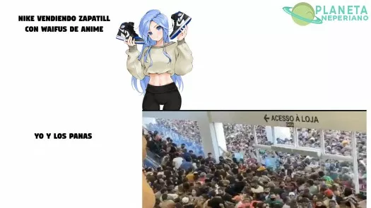 ¿Qué pasaría si Nike usara el anime para promocionarse?