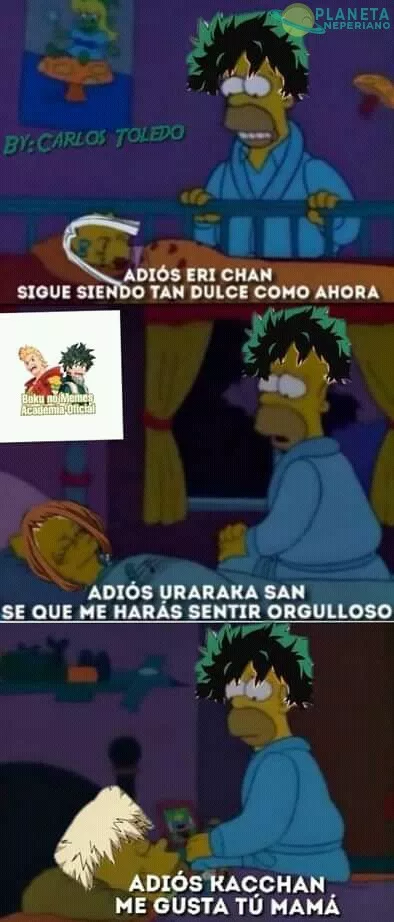 Despedidas de Deku