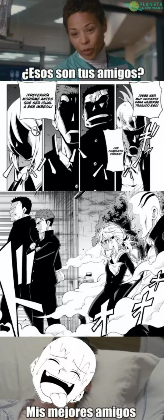 Los machos! (Y la hembra!)