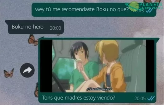 Esta viendo la ova 