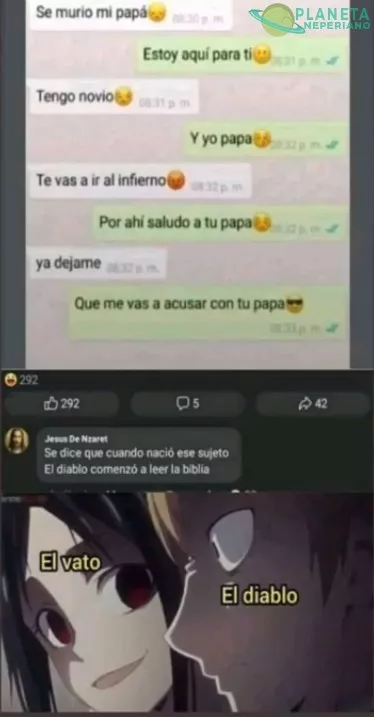 Joder, yo soy cruel pero ese vato se pasa de verga 