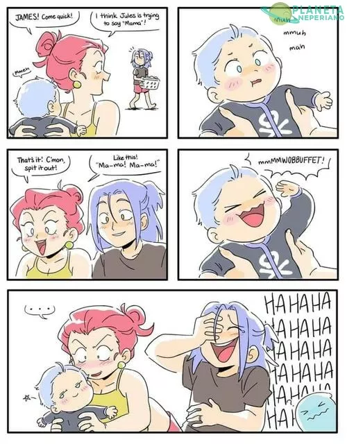 JAMES! Come quick!