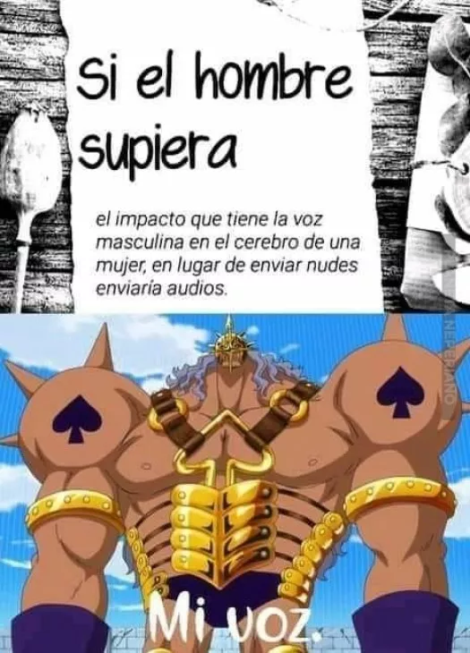 Si el hombre supiera..