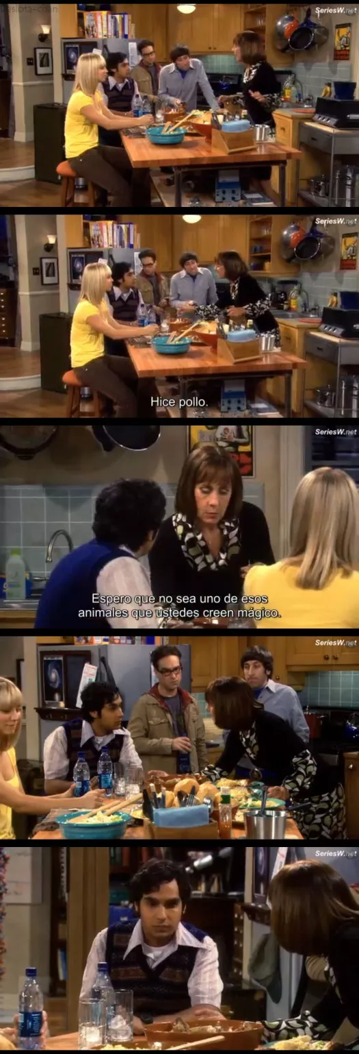 Cuando cocinas y tu amigo trae a alguien indú