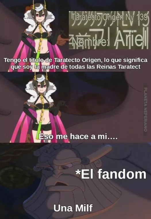 Eso me hace a mi....