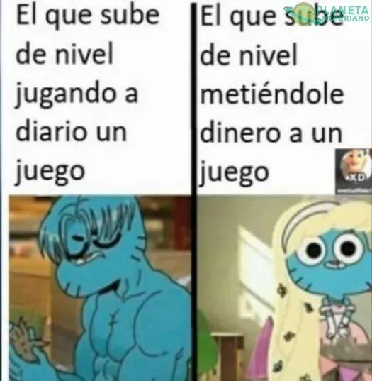 los que suben nivel moderando / los que suben de nivel publicando