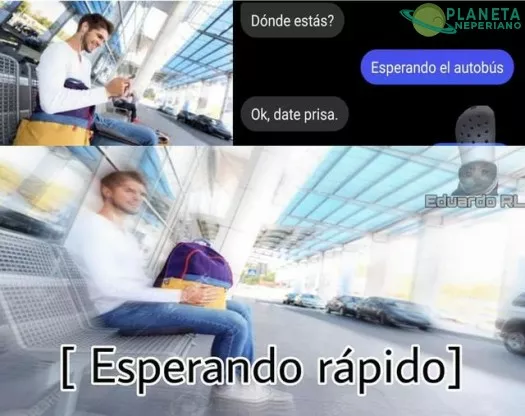 Esperando rapido