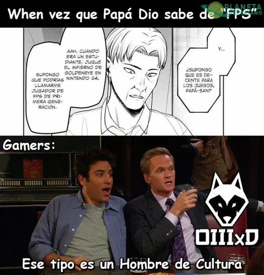 Papa Dio sabe de FPS