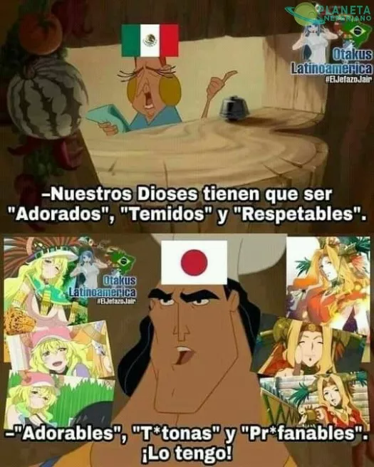 Dioses mexicanos like japan