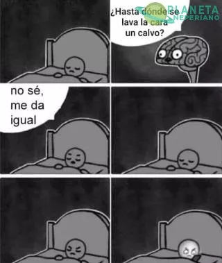 Esas cosas no me dejan dormir por las noches