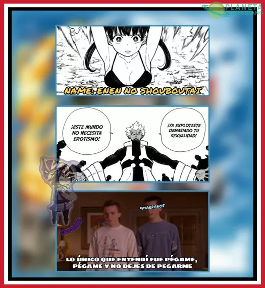 Ese man quiere hacer del mundo un lugar como en Shimoneta
