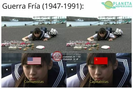 Típico de la guerra fría