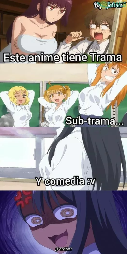 Nagatoro tiene mucha comedia 