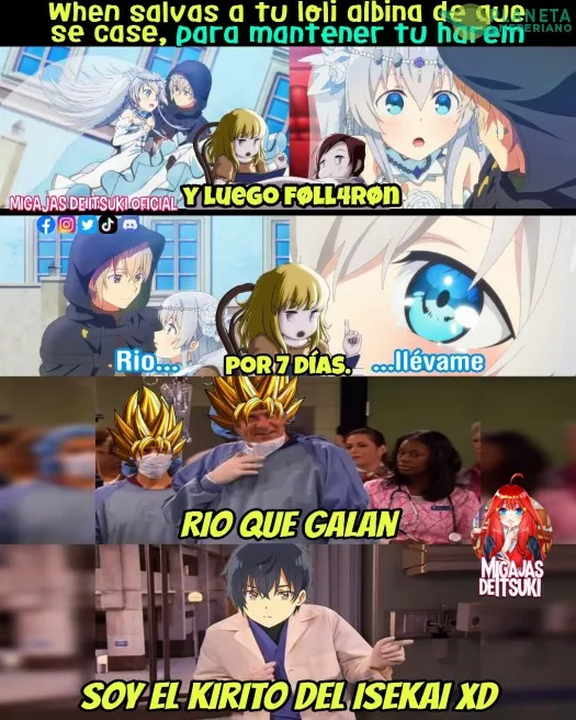 Hay algo que no haga bien el Rio?