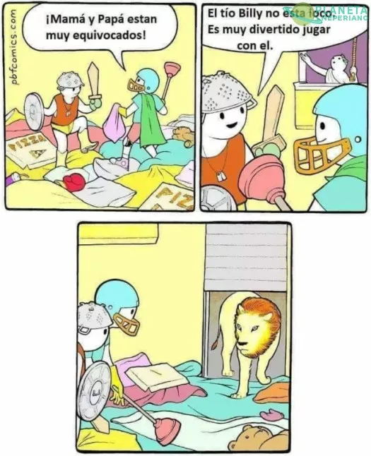 haz caso cuando desconfien del tio loco