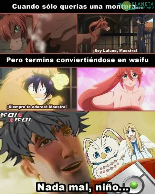 Volviendo waifu a tu animal de carga