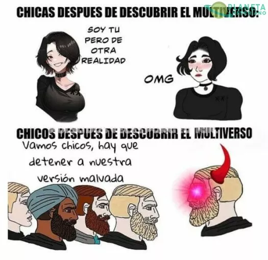 Mi versión malvada sería épica, viajaría por los multi versos robando powers